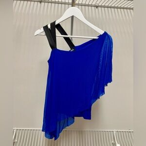Bebe One-Shoulder Asymm Top - Size S
